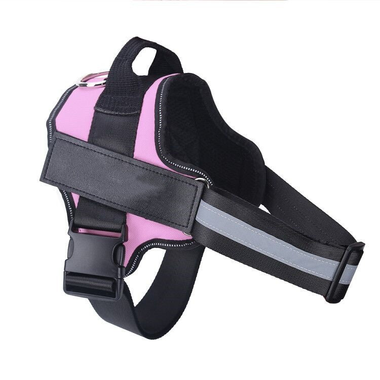 Personalized Dog Harness Reflective Breathable Adjustable Pet Harness Vest