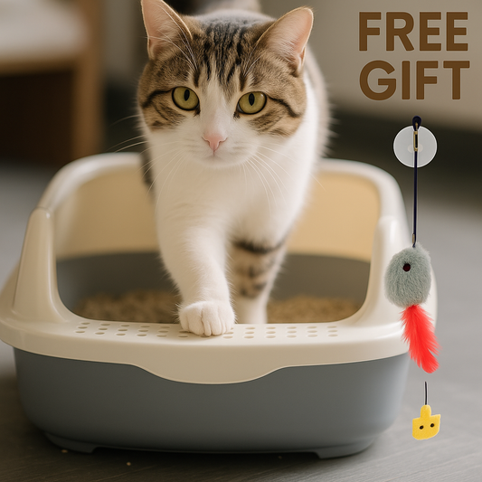 Parla's Cat Litter Tray with Scoop