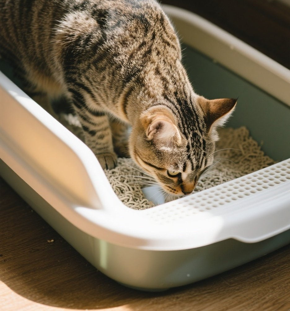 Parla's Cat Litter Tray with Scoop
