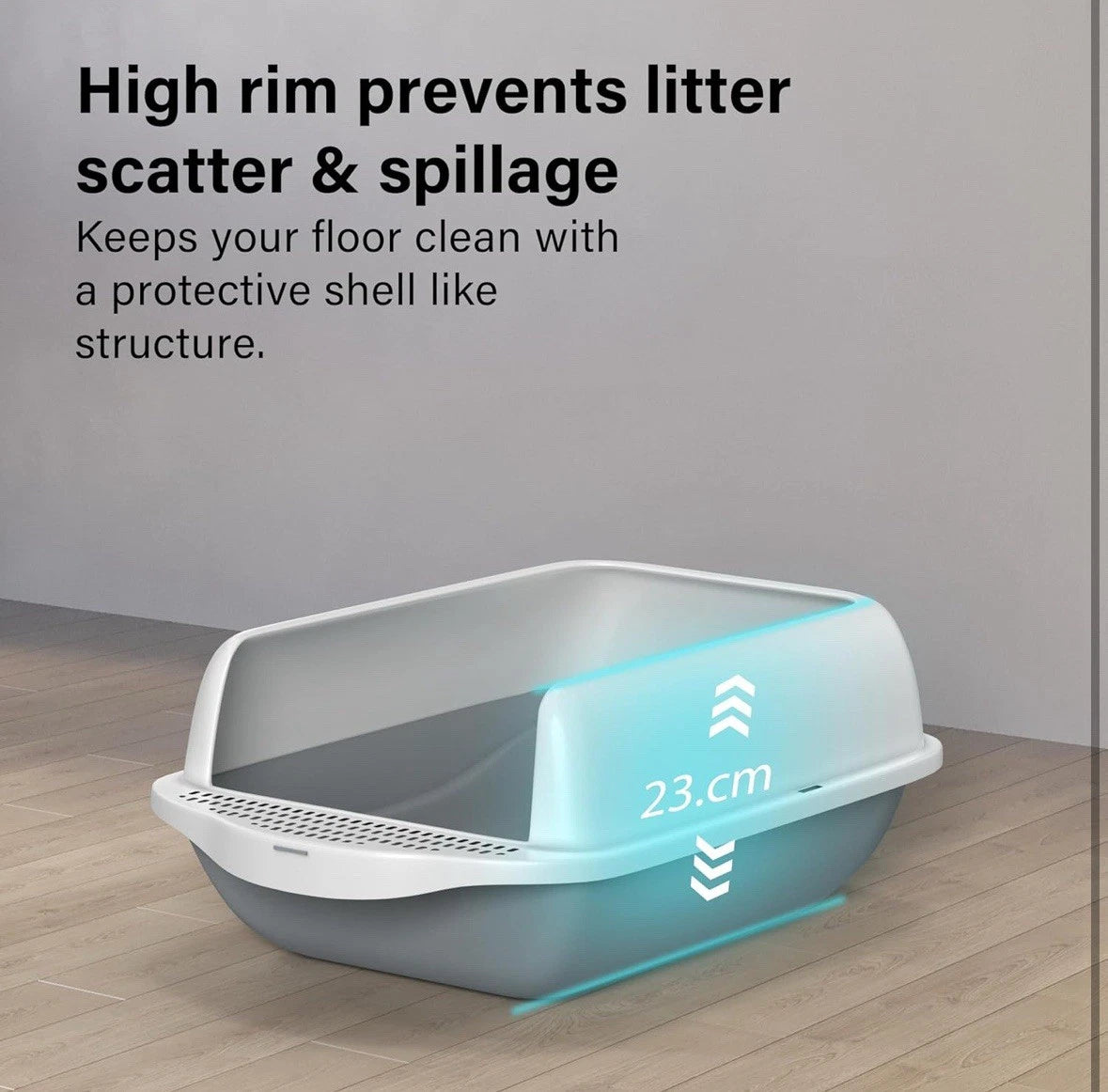 Parla's Cat Litter Box with Scoop