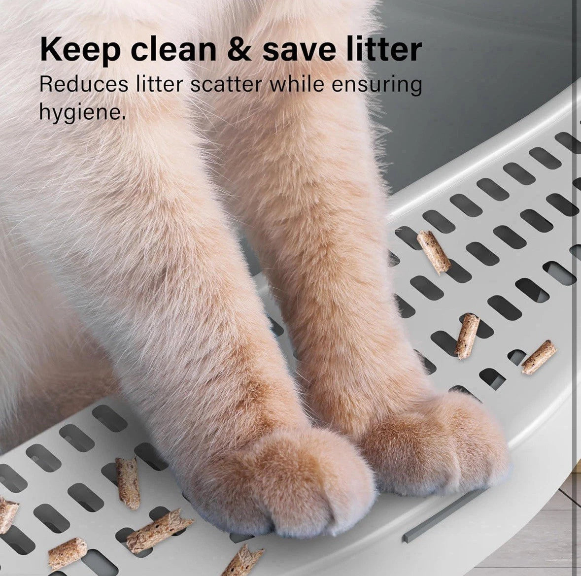 Parla's Cat Litter Box with Scoop