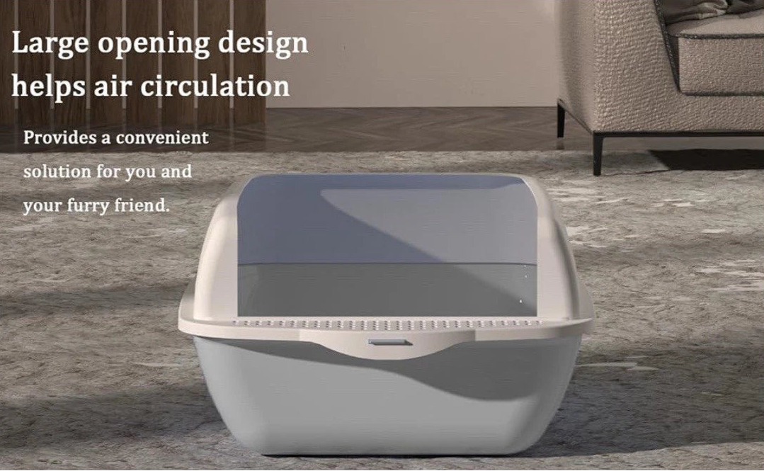 Parla's Cat Litter Box with Scoop